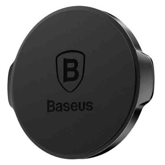 Автотримач магнітний Baseus Small ears Magnetic series Holder Flat SUER-C01 (Чорний) Миколаїв