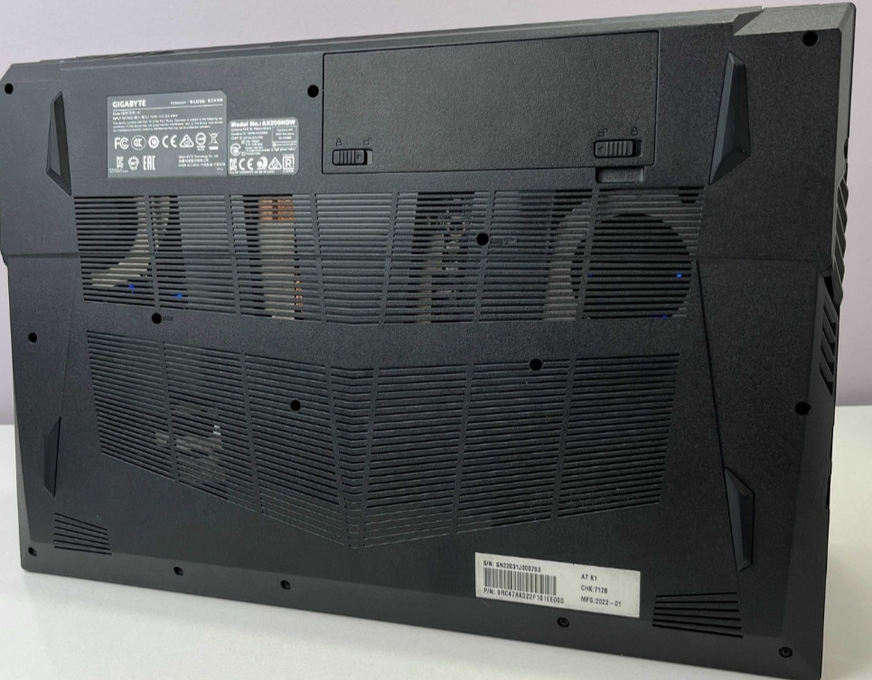 Ноутбук: Gigabyte A7 17.3 " Ryzen 7 5800H , RTX 3060, 130W, 144Hz. SSD1TB RAM16GB. Київ - фото 7