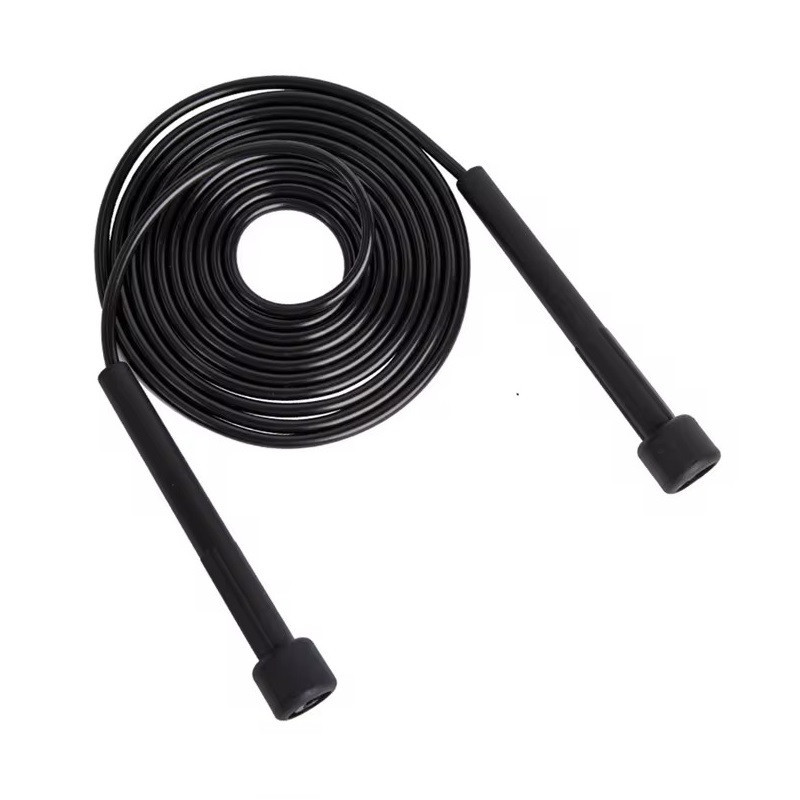 Скакалка для фитнеса длина 2.8 м,черная CZYP-905 Каменец-Подольский - изображение 1