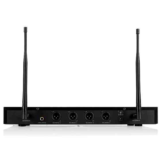 UHF-550-2 Quartet2 4-канальний набір бездротових мікрофонів UHF 4 мікрофони для гарнітури (Німеччина, читати Рівне