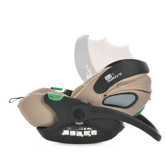 Дитяче автокрісло i-FIX ME 1110 Natural Beige Вінниця