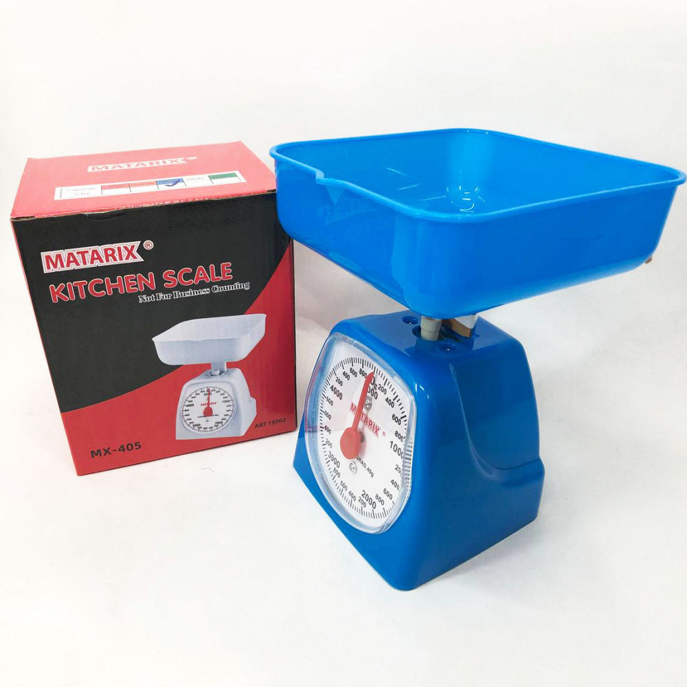 Кухонні ваги для харчових продуктів MATARIX MX-405 5 кг синие, Ваги кухонні для SK-260 маленької ваги Київ - фото 8