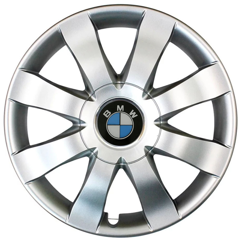 Автомобильные модельные колпаки R15 BMW 323 4шт, SJS, серебряные Киев - изображение 1