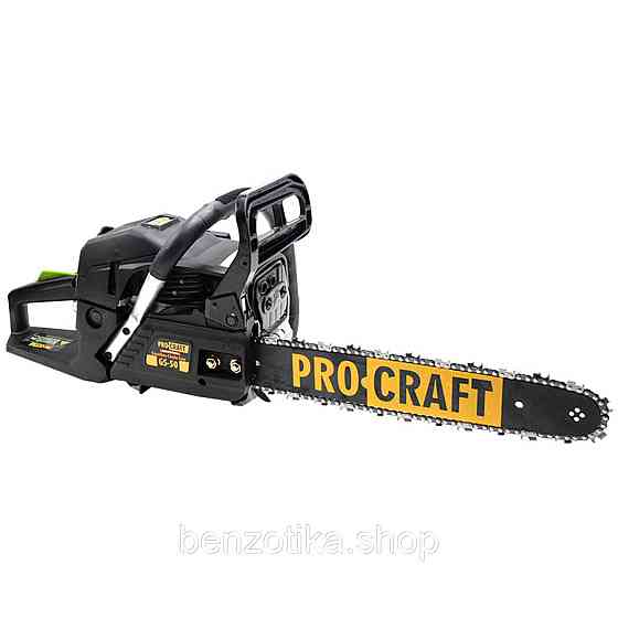 Бензопила Procraft GS50 (1 шина, 1 ланцюг 40) Киев
