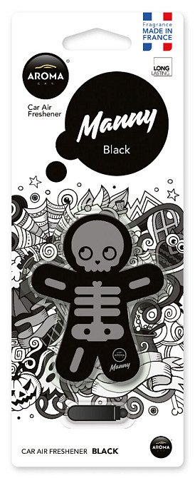 Ароматизатор Aroma Car Manny Black сухий Київ - фото 1