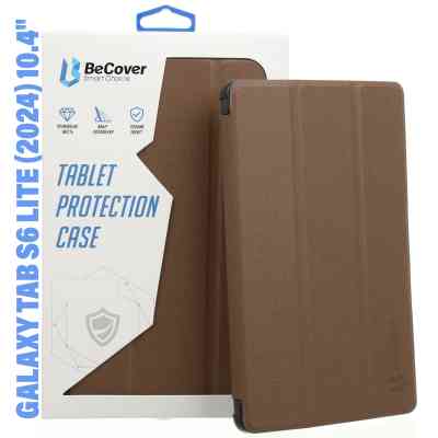 Чехол для планшета BeCover Smart Case Samsung Galaxy Tab S6 Lite (2024) 10.4" P620/P625/P627 Brown (710814) Винница