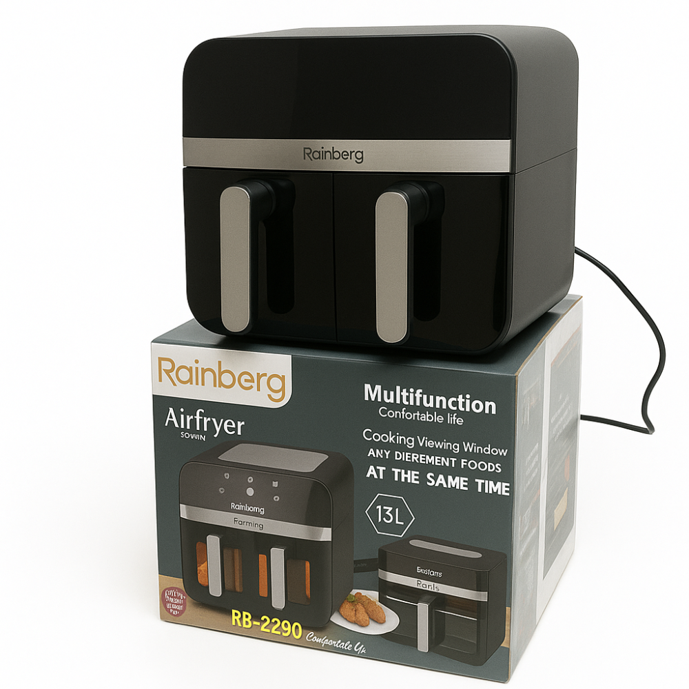 Домашняя фритюрница для фри, Аэрофритюрница электрическая безмасляная, Аэрогриль для запекания и жарки UC-78 Львов - изображение 5