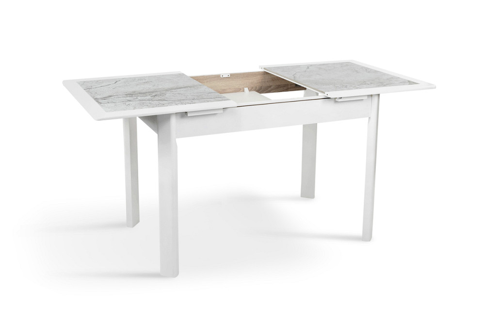 Стіл обідній Делі (1150+390)*740, білий Киев - изображение 2