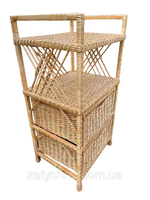 Комод плетеный и лозы с 2 поками Киев - изображение 1