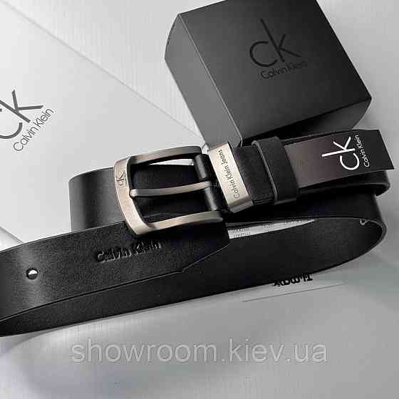 Мужской брендовый ремень из итальянской натуральной кожи Ск (402) Киев