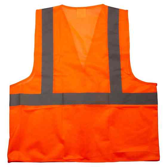 Сигнальний жилет жовтогарячий 3 с/о смуги XXL GRAD (9451655) Рівне