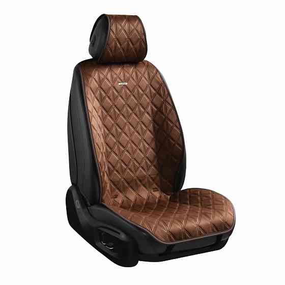 Комплект преміум накидок для сидінь CarLife Nitro, coffee Львів