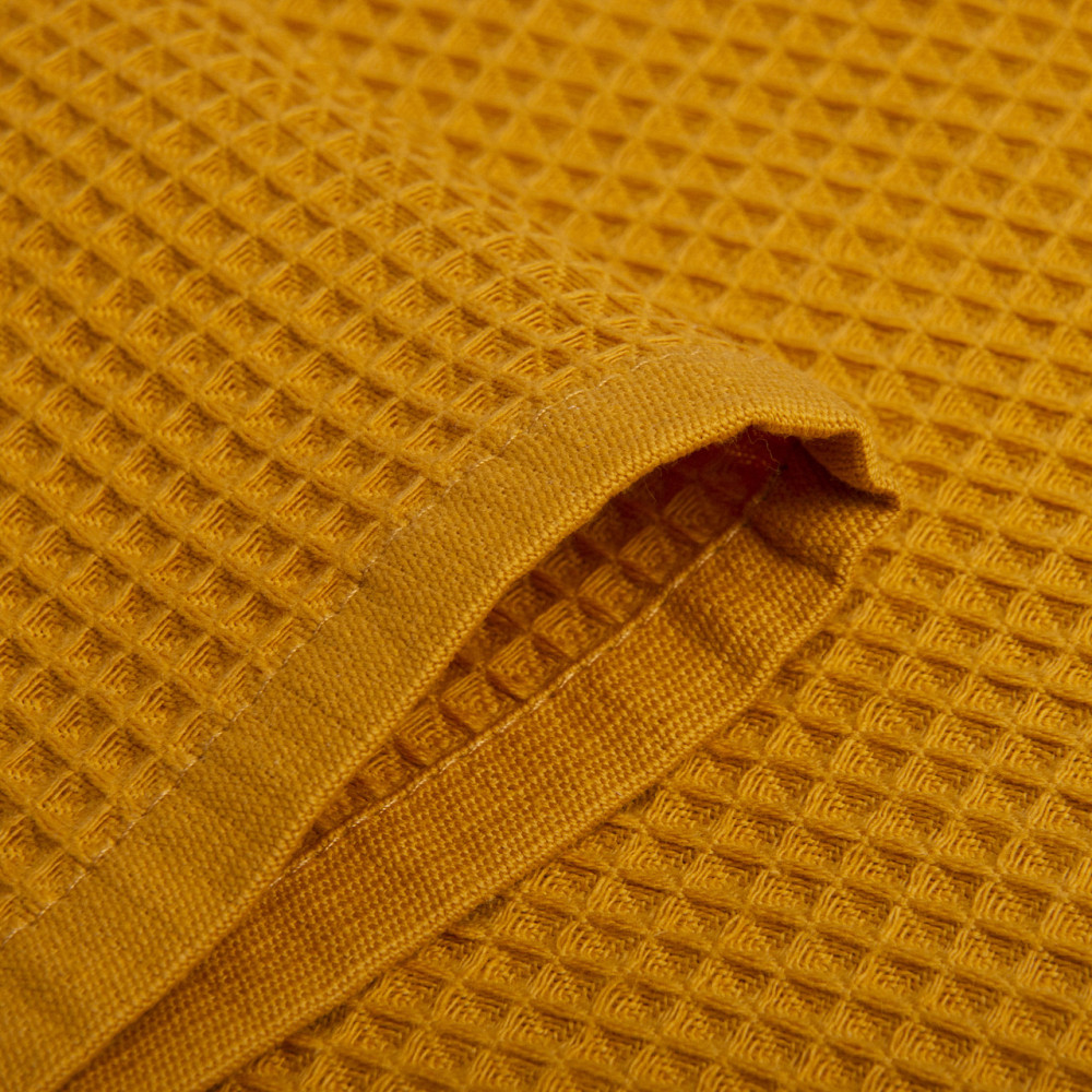 Вафельний рушник Ideal Textile 70х140 см 240 г/м2 (56860827) Гірчичний Чернівці - фото 3