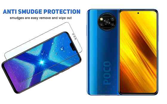 Защитное стекло NeoGlass для POCO X3 NFC – ультрапрозрачное и устойчивое Киев
