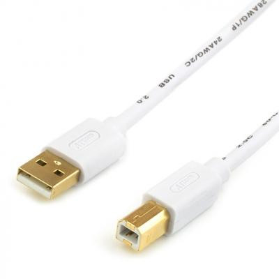 Кабель для принтера USB 2.0 AM/BM 0.8m Atcom (14370) Вінниця - фото 1