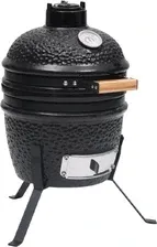Гриль grill 2 w 1 kamado wędzarnia ceramiczna 56 cm czarny Київ