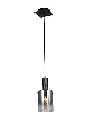 VALESO Підвісний світильник G 07459/1P матовий чорний сріблястий хром Коломыя