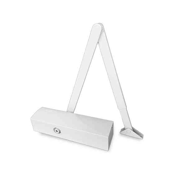 Дотягувач Geze TS-2000 V BC з колінною тягою (білий) Киев