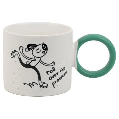 Чашка Kite 370 мл Roller bunny (K25-220-6) Вінниця - фото 1