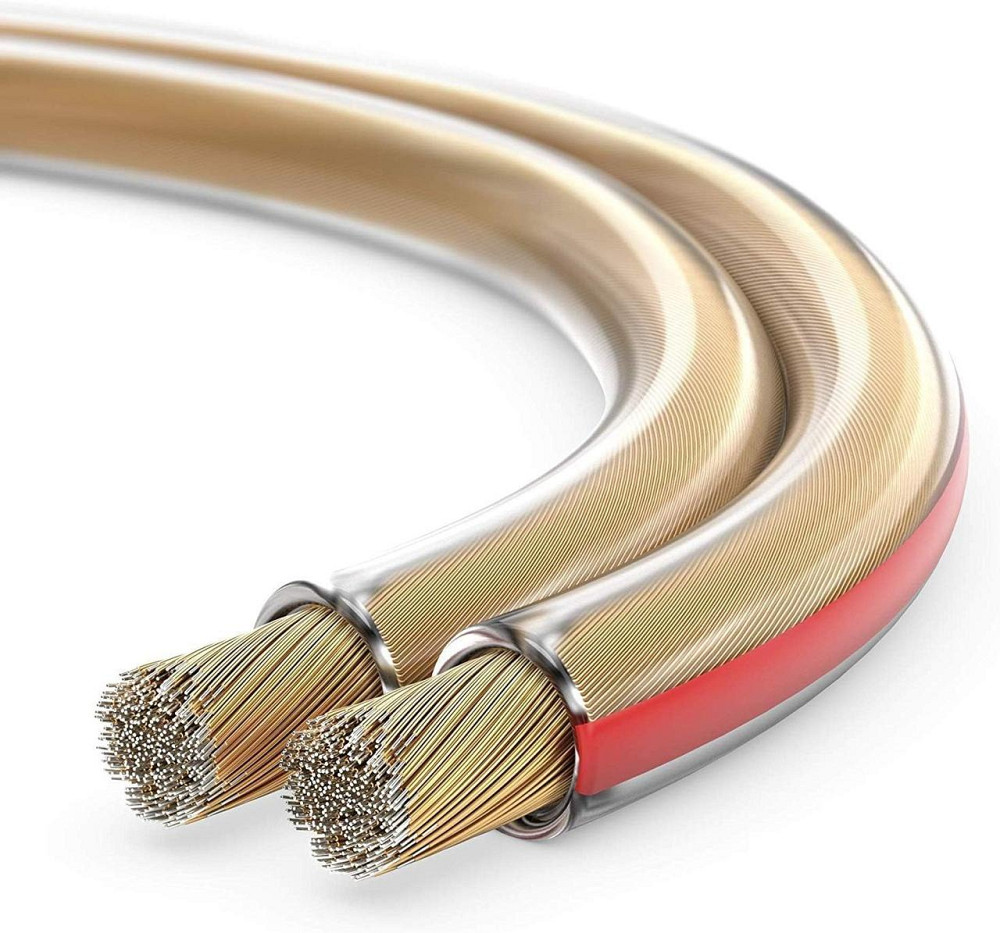 Акустический кабель Sonero 30 м 2x1.50 мм² CCA прозрачный Киев - изображение 1