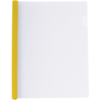 Папка-швидкозшивач Economix А4 з планкою-затиском 10 мм (2-65 аркушів), жовта (E31205-05) Вінниця - фото 1