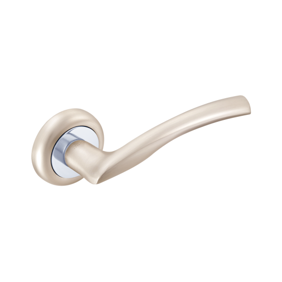 Ручка A-2005 SN/CP Матовий нікель/полірований хром Київ