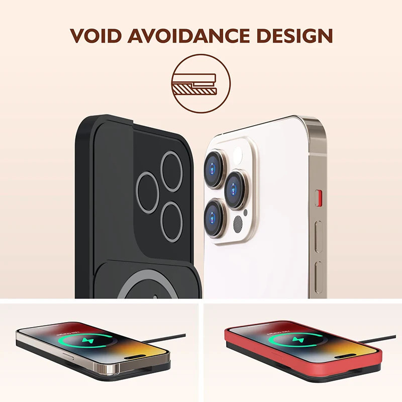 Бездротовий зарядний пристрій килимок в авто 3C 15W (Чорний) Миколаїв - фото 5