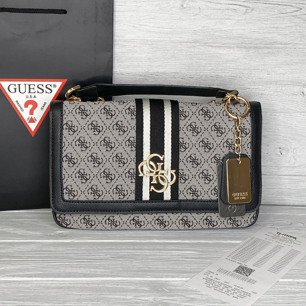 Тряпичная брендовая сумочка Guess (6697) Киев - изображение 2