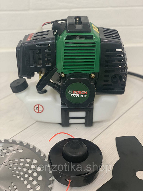 БензокосаGTR 47 (2НОЖА+1ЛЕСКА) Професійна Київ - фото 3