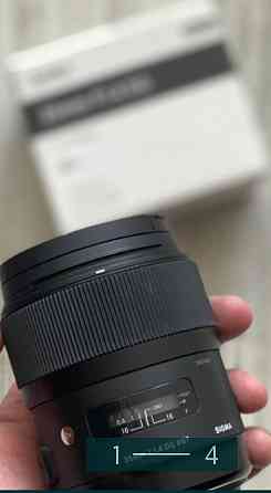 Объектив Линза : Sigma 35 , 1.4 ART Canon EF. Киев