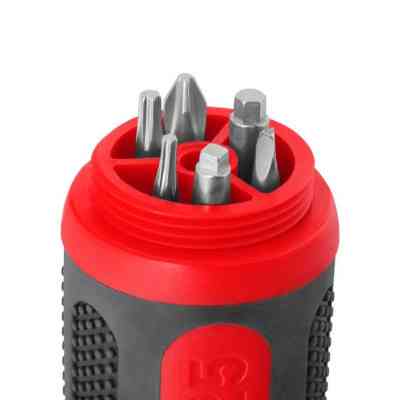 Набор отверток Ronix с трещоткой и набором бит, 19в1 (RH-2725) Винница