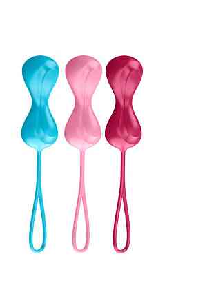 Набор вагинальных шариков Satisfyer Balls C02 double, medium Sex Aura Киев