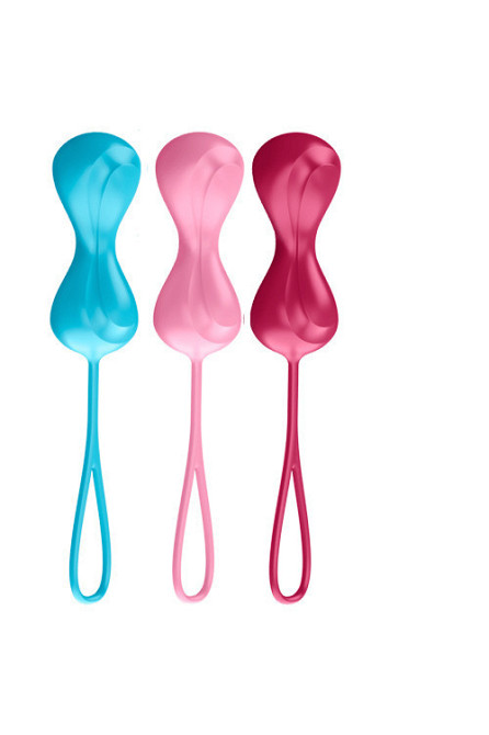 Набор вагинальных шариков Satisfyer Balls C02 double, medium Sex Aura Киев - изображение 3