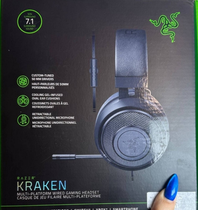 Оригинальная игровая гарнитура Razer Kraken Multi Platform. Харьков - изображение 1