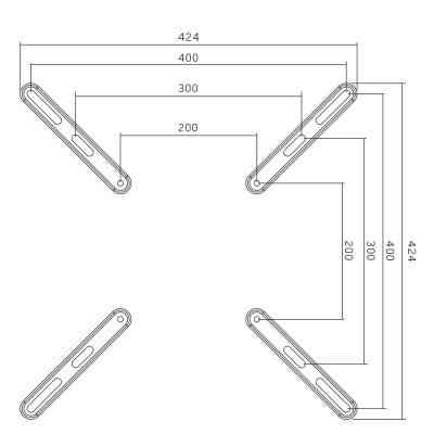Кронштейн Brateck LCD-201F Вінниця
