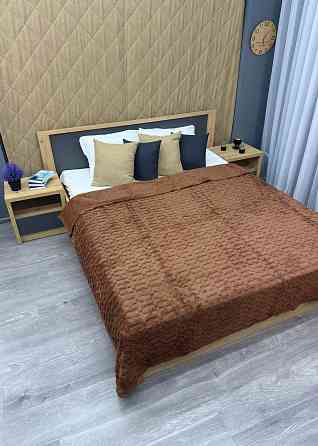 Плед-покривало 200х230 см (+-5см) Карамельний (87-237) Київ