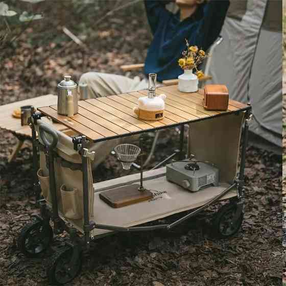 Тележка складная ТС07 Naturehike CNH22JU014 146л (Бежевая) Винница