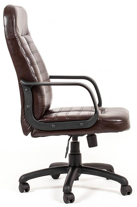 Офісне Крісло Керівника Richman Vegas Titan Dark Brown Пластік М1 Tilt Коричневий Київ - фото 3