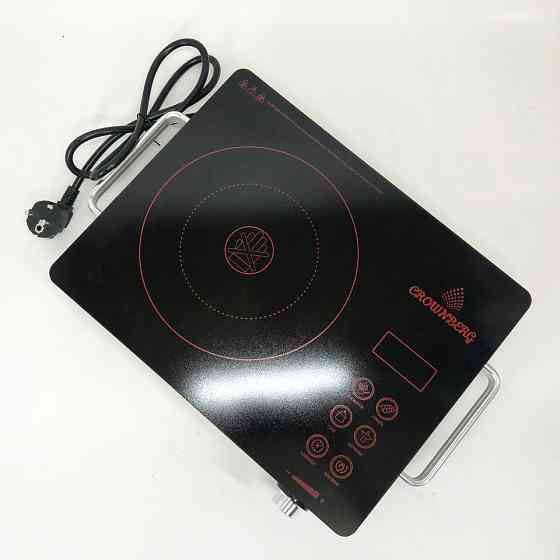 Варочная настольная плита Crownberg, Электро электроплиты, Настольная электроплита удобная GY-56 Львов