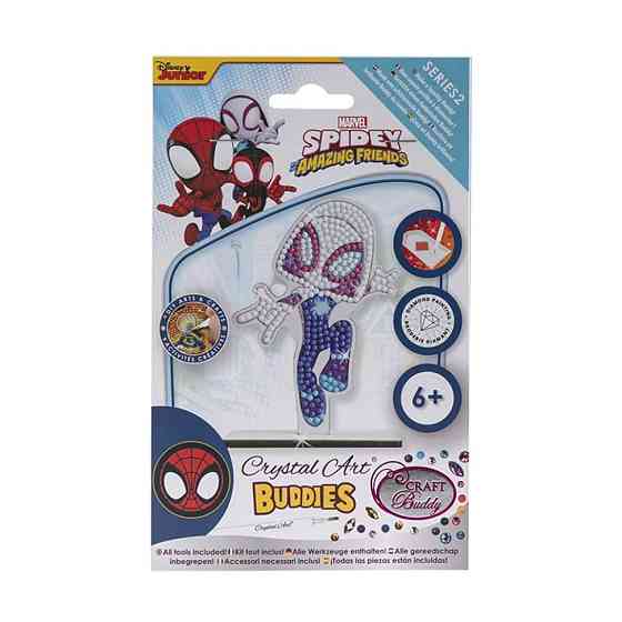 Набір для творчості зі стразами "Жінка Павук" Crystal Art CAFGR-MCU016 на підставці Вінниця