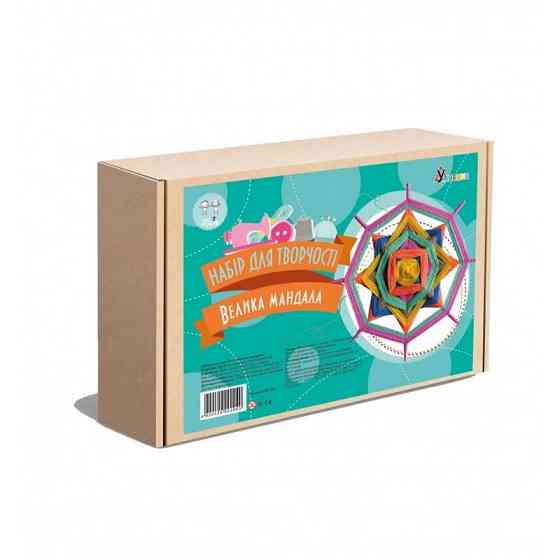 Набір дитячої творчості "Плетіння-Велика мандала" ПМ-001 Вінниця