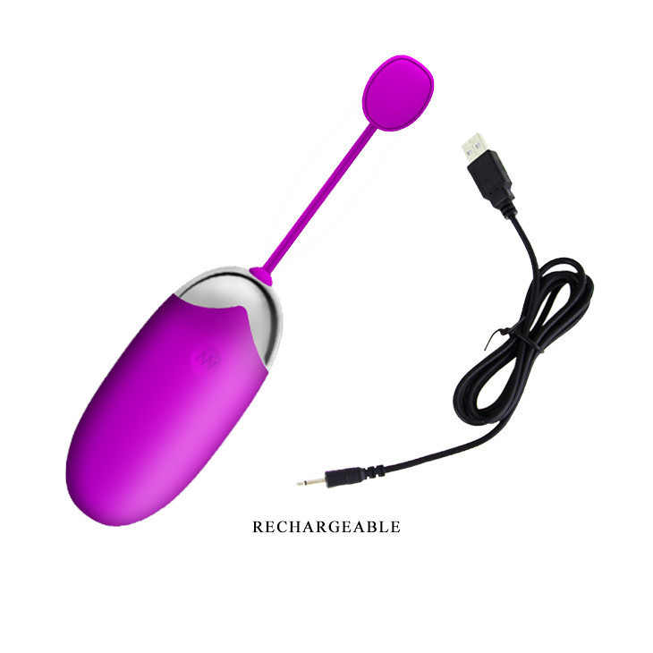 Віброяйце - Pretty Love Abner Vibrating Egg Purple (App) Sex Aura Київ - фото 5