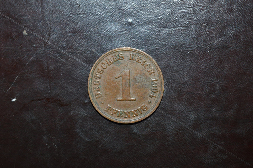 Німеччина 1 пфеніг 1904 рік A Полтава - фото 1