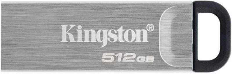 Флешнакопичувач USB3.2 512 GB Kingston DataTraveler Kyson Silver/Black (DTKN/512GB) Метал Харків - фото 2