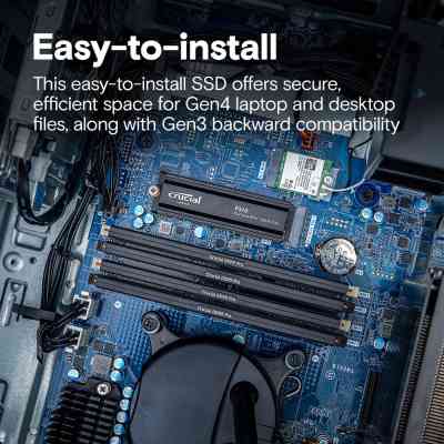 Накопичувач SSD M.2 2280 1TB P310 with heatsink Micron (CT1000P310SSD5) Вінниця