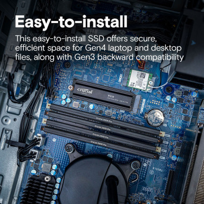 Накопичувач SSD M.2 2280 1TB P310 with heatsink Micron (CT1000P310SSD5) Вінниця - фото 5