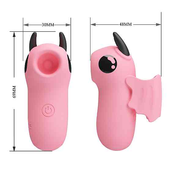 Вибростимулятор PRETTY LOVE MAGIC DEVIL, 10 thrusting settings 1 electric shock function Sex Aura Киев
