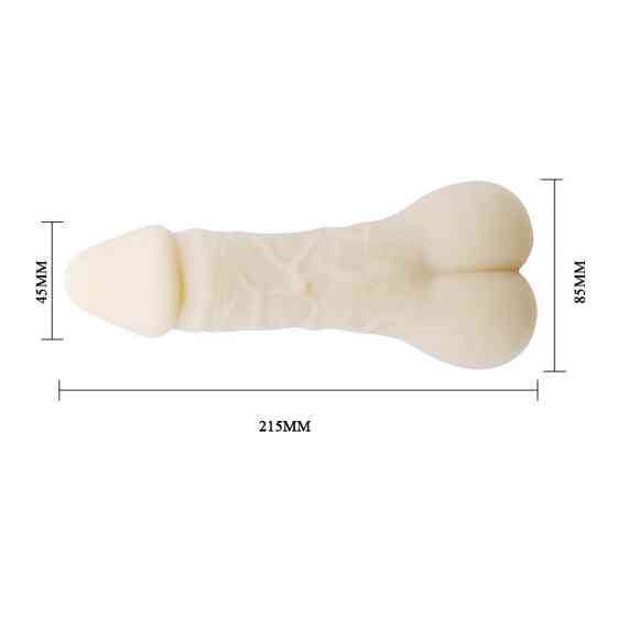 Насадка на член/мастурбатор - Bigger Man Penis Sleeve 8.5" Sex Aura Київ