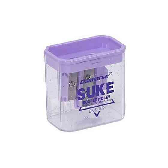 Точило подвійне DAIMARSE DMS-109(Violet) фіолетовий, 4,8х5х3 см Вінниця
