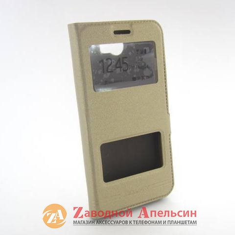 Чехол книга Huawei Honor 5 Y5-II Smart Case gold Одесса - изображение 7